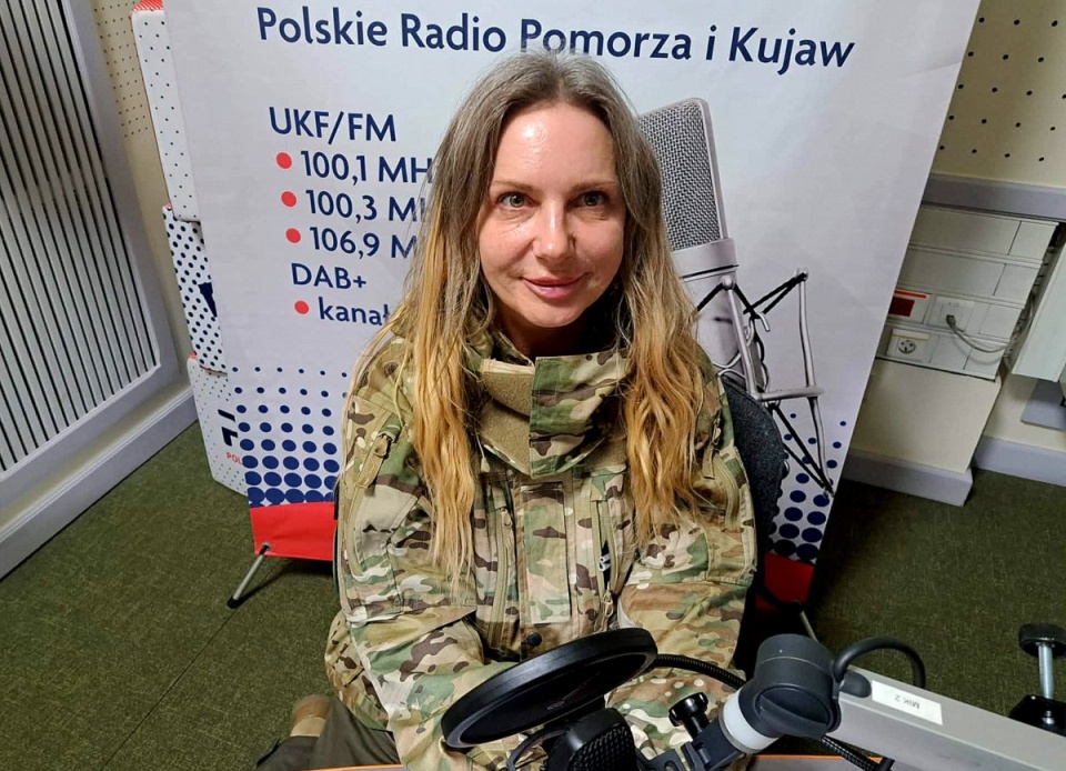 Justyna Gotowicz, wolontariuszka fundacji „W międzyczasie”. Fot. Żaneta Walentyn/PR PiK