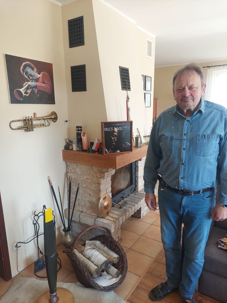 Pan Maciej opiekuje się niemal 99-letnią mamą/Fot. Dorota Witt