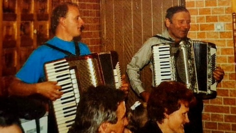 Sławomir Rewer z ojcem Stanisławem. Fot. archiwum rodzinne/nadesłane