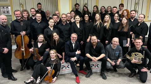 Wykonawcy koncertu pieśni pasyjnych pt. „Wokół Ukrzyżowanego”. Fot. Izabela Langner/arch. PR PiK