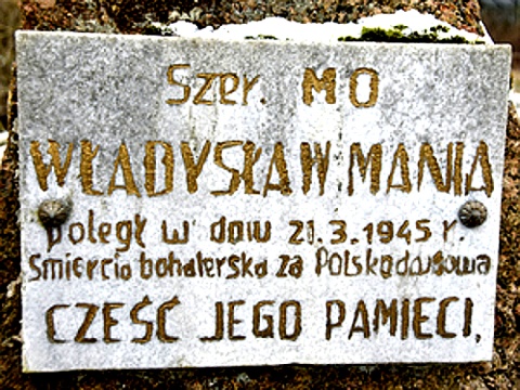Zabiła go odwaga, pogrzebało kłamstwo. Tajemnica napisu - Zginął za PRL