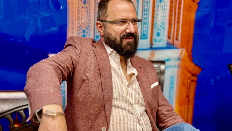 Sławomir Miodowski - Wiceprezes Stowarzyszenia „Kujawsko-Pomorski Dom Ukraiński”. Fot. Izabela Langner/PR PiK