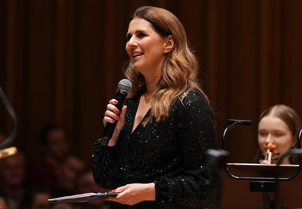 Paulina Rubczak w scenicznej akcji. Fot. Justyna Narewska