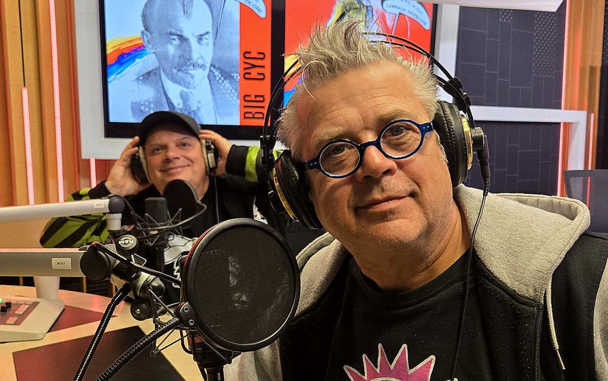 Krzysztof Skiba i Jacek „Dżej Dżej” Jędrzejak. Fot. Julita Górska