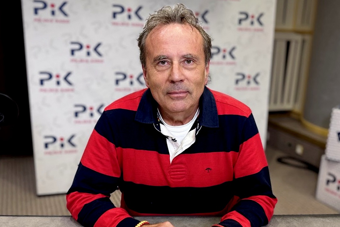 Profesor Piotr Biskupski w studiu Polskiego Radia PiK. Fot. Magda Jasińska/PR PiK Profesor Piotr Biskupski w studiu Polskiego Radia PiK. Fot. Magda Jasińska/PR PiK