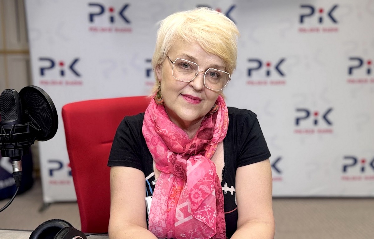 Krystyna Stańko w Polskim Radiu PiK. Fot. Magda Jasińska/PR PiK