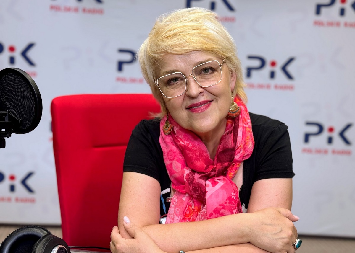 Krystyna Stańko w Polskim Radiu PiK. Fot. Magda Jasińska/PR PiK