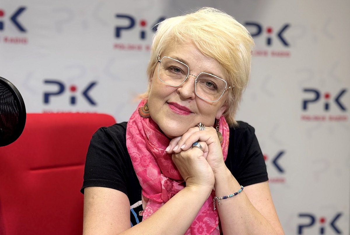 Krystyna Stańko w Polskim Radiu PiK. Fot. Magda Jasińska/PR PiK