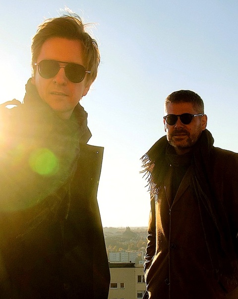 Paweł Błędowski i Łukasz Jemioła