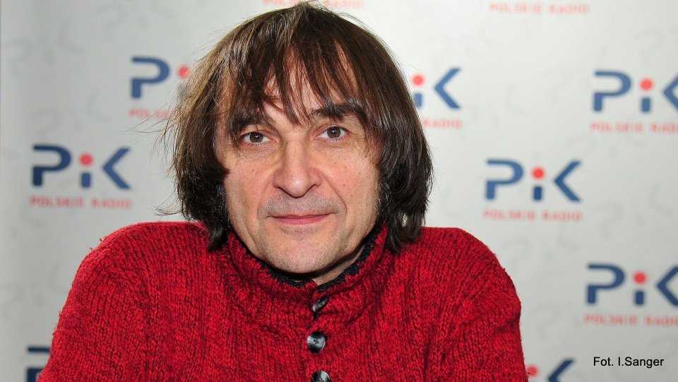Janusz Yanina Iwański w Polskim Radiu PiK. Fot. Ireneusz Sanger