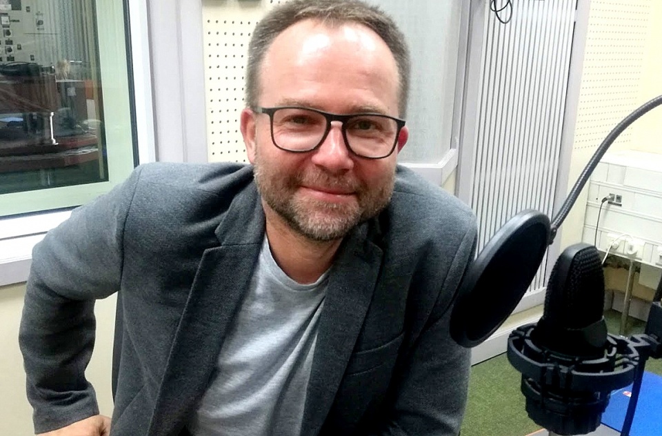 Krzysztof Herdzin w Polskim Radi PiK. Fot. Magda Jasińska