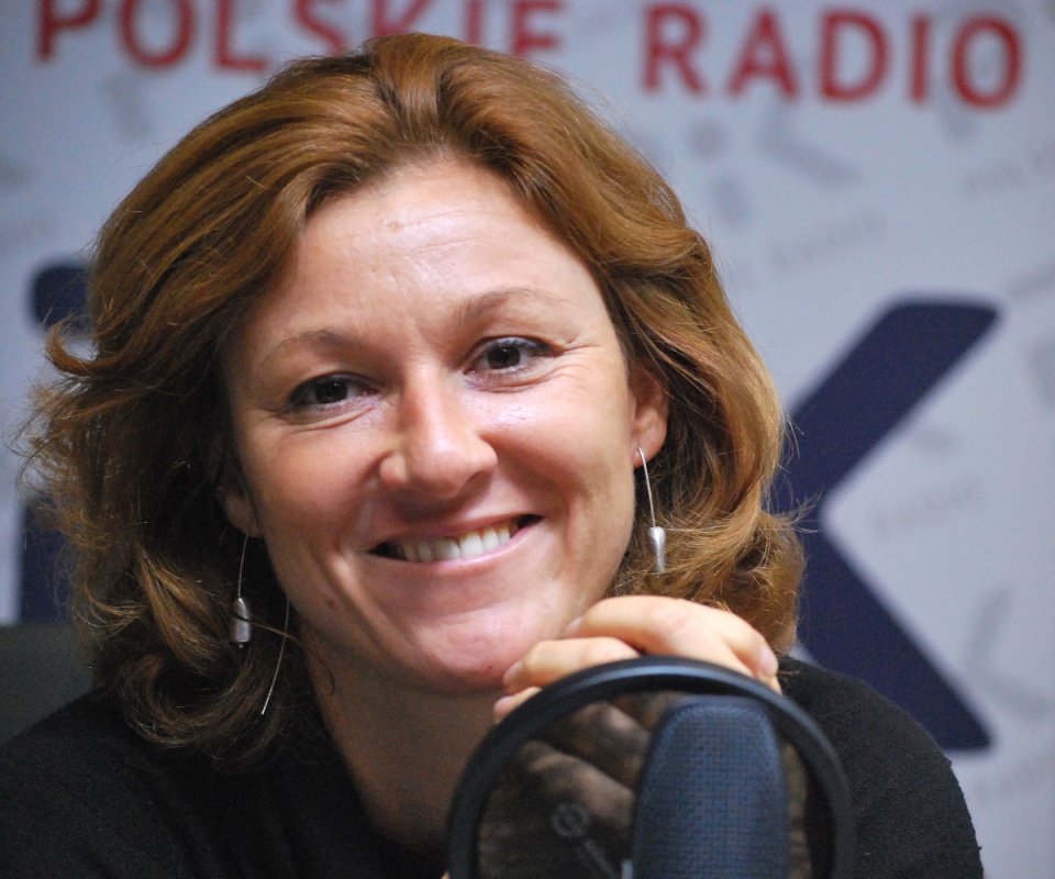 Agnieszka Hekiert w PR PiK. Fot. Magda Jasińska