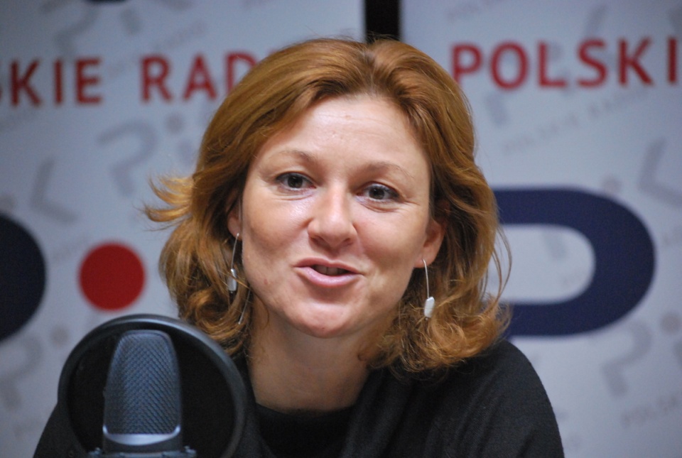 Agnieszka Hekiert w PR PiK. Fot. Magda Jasińska