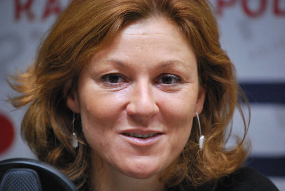 Agnieszka Hekiert w PR PiK. Fot. Magda Jasińska