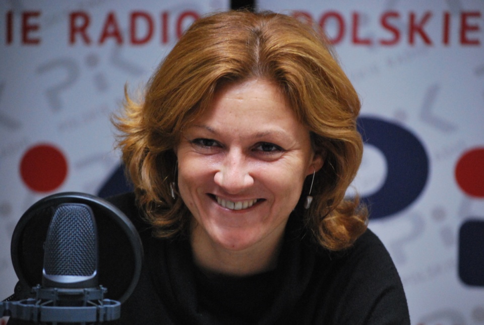 Agnieszka Hekiert w PR PiK. Fot. Magda Jasińska