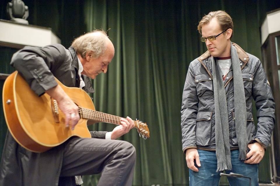 Jan Janga Tomaszewski i Joe Bonamassa. Fot. facebook.com/janjanga.tomaszewski