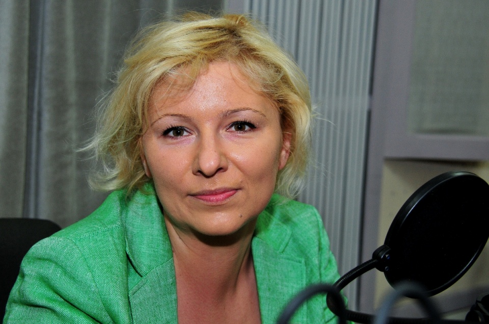 Jolanta Wagner w Polskim Radiu PiK. Fot. Ireneusz Sanger