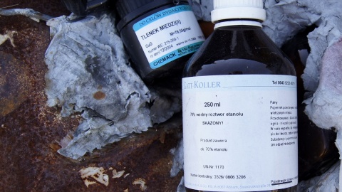 Składowisko chemikaliów we Wszedniu w powiecie mogileńskim. Fot. Henryk Żyłkowski