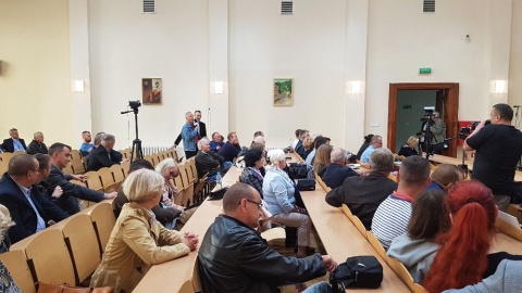 8 października - debata wyborcza kandydatów na prezydenta Grudziądza. Fot. Marta Jagodzińska