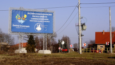 Z wizytą w Dusocinie, gdzie urodził się światowej sławy polski chirurg Ludwik Rydygier. Fot. Archiwum PR PiK