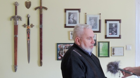 Jerzy Gadzinowski, bratanek "Szarego". Fot. Lech Przybyliński