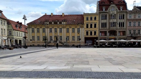 Zrewitalizowany Stary Rynek w Bydgoszczy. Czy nie za mało zieleni? Fot. Adriana Andrzejewska