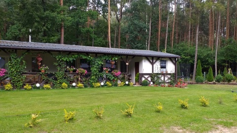 Pomost przy terenach letniskowych nad Zalewem Koronowskim... odpłynął. Fot. Adriana Andrzejewska-Kuras