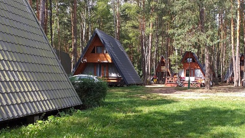 Pomost przy terenach letniskowych nad Zalewem Koronowskim... odpłynął. Fot. Adriana Andrzejewska-Kuras