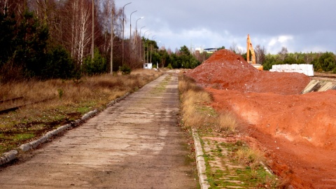 Składowisku odpadów przemysłowych "Zielona" na terenie byłego bydgoskiego Zachemu grozi zanieczyszczeniem Dolnej Wisły. Fot. Henryk Żyłkowski