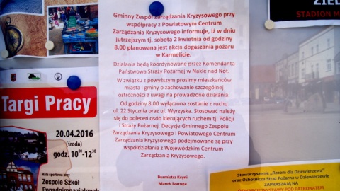 Wracamy do pożaru składowiska odpadów poprzemysłowych w Stalówce. Fot. Henryk Żyłkowski