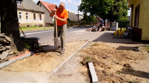 Czyn społeczny w gminie Dobrcz. Fot. Henryk Żyłkowski