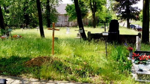 Prawdopodobne miejsce pochówku szczątków. Fot. Henryk Żyłkowski