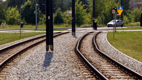 Połączenie tramwajowe do bydgoskiego Fordonu często zawodzi z powodu wyginających się szyn. Fot. Henryk Żyłkowski