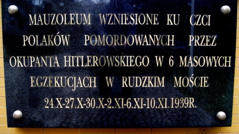 W Rudzkim Moście w pierwszych miesiącach wojny Niemcy zamordowali księży, wydawców, nauczycieli... Fot. Henryk Żyłkowski