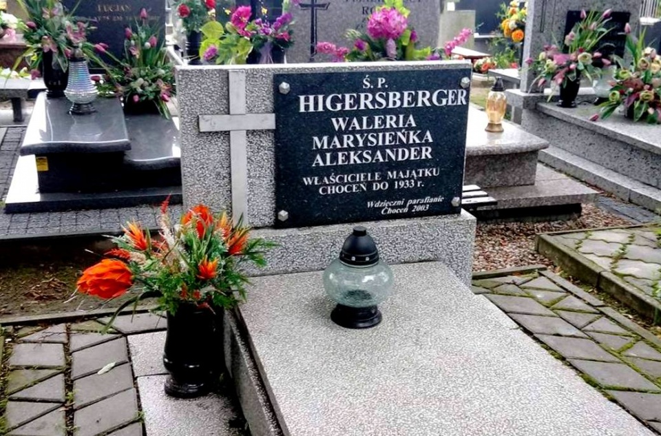Grób rodziny Higersberger. Fot. Adriana Andrzejewska-Kuras/arch. PR PiK