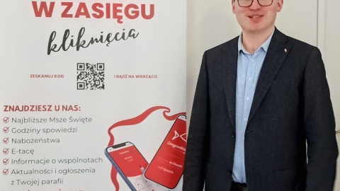 Rafał Witkowski, pomysłodawca i twórca aplikacji Drogowskaz/fot. Ewa Dąbrowska