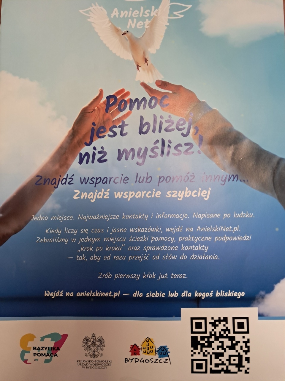 Aplikacja „Anielski Net” ma pomagać bezdomnym.