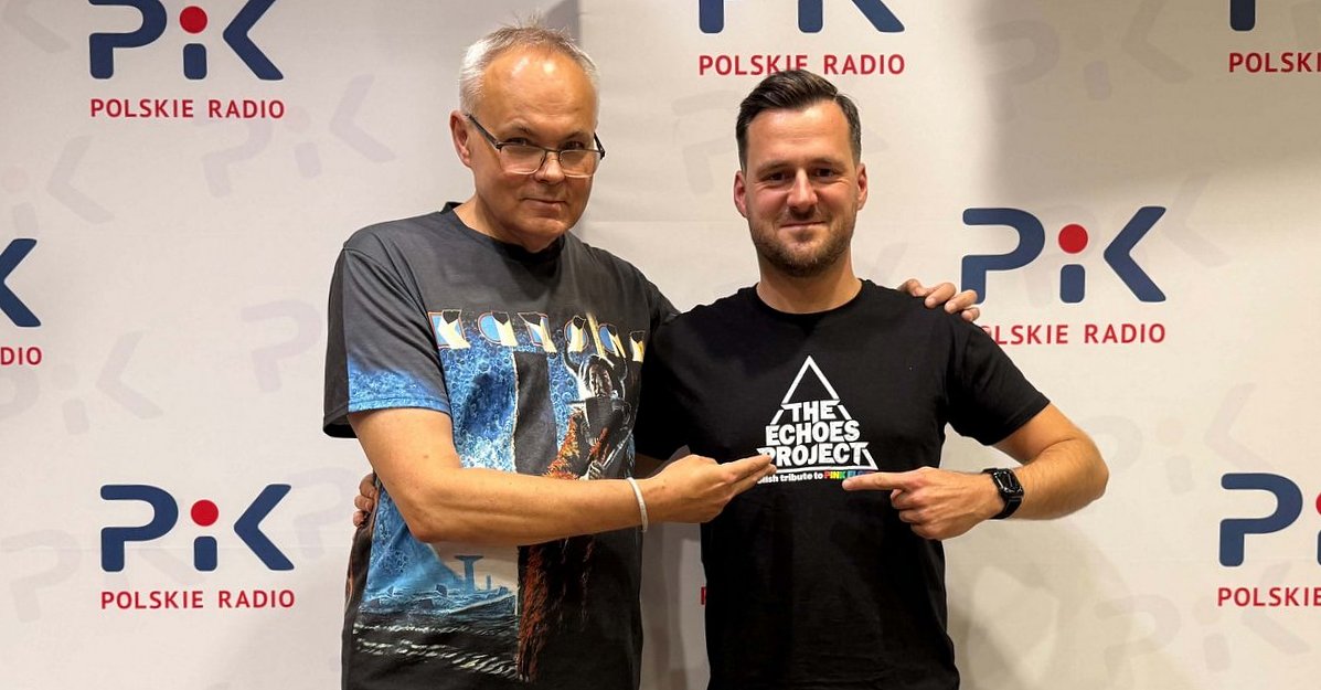 Adam Droździk i Tymon Czerwiński w studiu Polskiego Radia PiK. Fot. Kamil Bzdzian/PR PiK Adam Droździk i Tymon Czerwiński w studiu Polskiego Radia PiK. Fot. Kamil Bzdzian/PR PiK