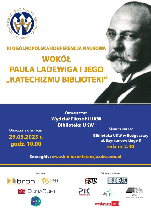 Wokół Paula Ladewiga i jego Katechizmu,Wydział Filozofii UKW w Bydgoszczy, 29 - 30.05.2023r. (zakończony)