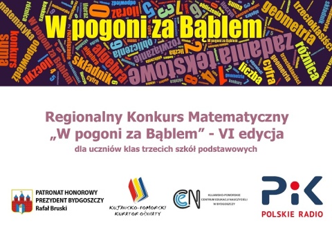 W pogoni za Bąblem- Regionalny Konkurs Matematyczny 8-30.05.2023r.(zakończony)