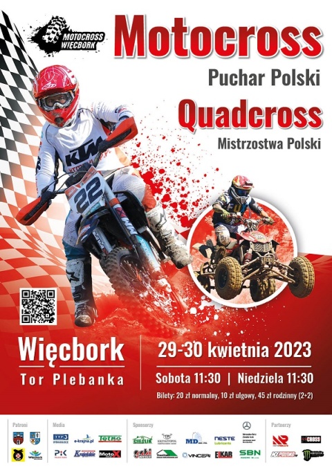 Puchar Polski w Motocrossie. Więcbork, tor Plebanka, 29-30.04.2023r.(zakończony)
