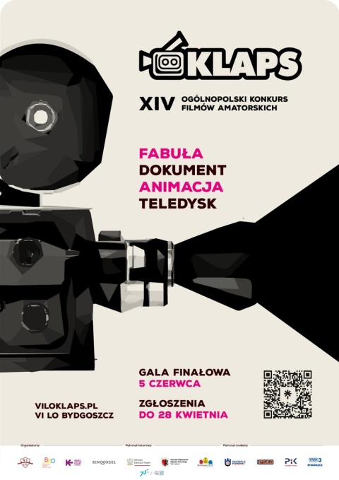 XIV edycja Ogólnopolskiego Konkursu Filmów Amatorskich KLAPS, MCK Kino Orzeł, Bydgoszcz, 5.06.2023r.