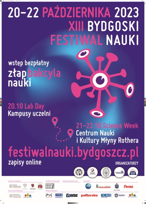 XIII Bydgoski Festiwal Nauki, Uniwersytet Kazimierza Wielkiego w konsorcjum z Politechniką Bydgoską im. Jana i Jędrzejahellip 