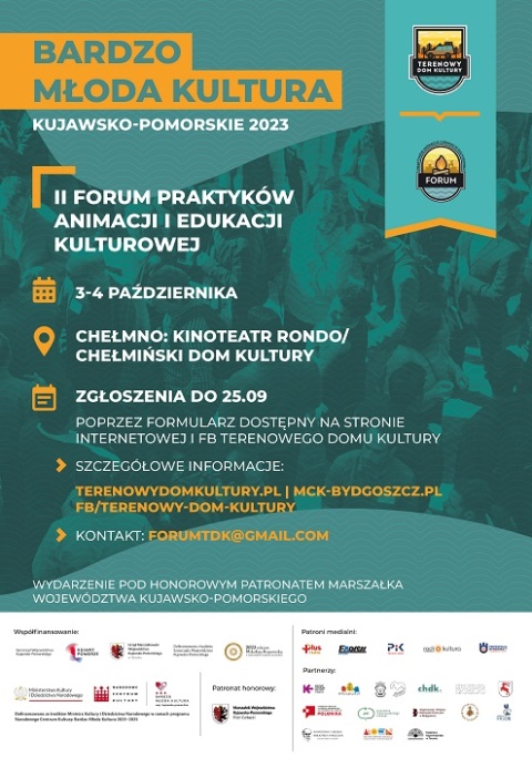 II Forum Praktyków Animacji i Edukacji Kulturowej w ramach programu Nowe Współrzędne - Terenowy Dom Kultury, MCK whellip 