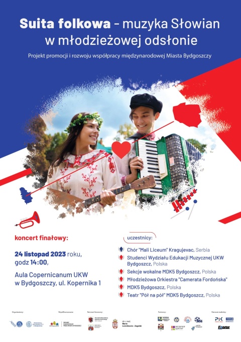 Projekt międzynarodowy Suita słowiańska  muzyka Słowian w młodzieżowej odsłonie - Młodzieżowy Dom Kulturyhellip 