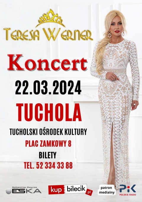 Koncerty Teresy Werner w województwie kujawsko-pomorskim (zakończone)