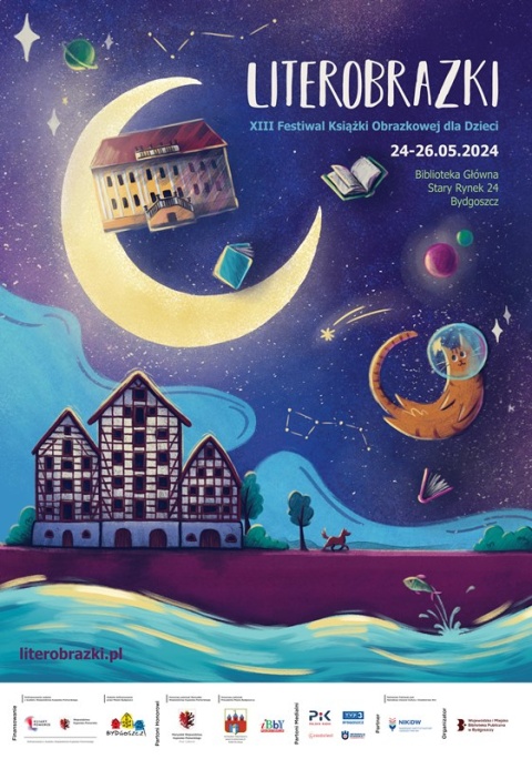 Festiwal Książki Obrazkowej dla Dzieci LiterObrazki 24-26 maja w Wojewódzkiej i Miejskiej Bibliotece Publicznej whellip 