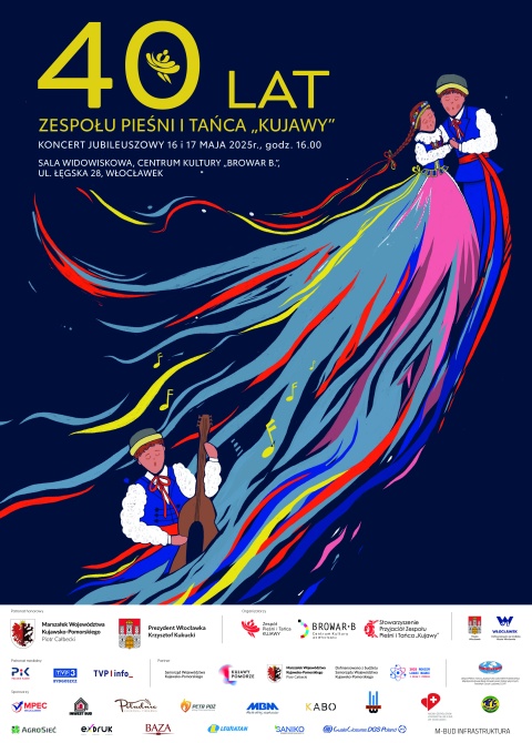 Koncert Jubileuszowy Zespołu Pieśni i Tańca Kujawy , 40 - lecie działalności artystycznej - Sala widowiskowa Centrumhellip