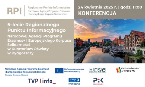 Uroczystość 5-lecia Regionalnego Punktu Informacyjnego Narodowej Agencji Programu Erasmus i Europejskiego Korpusu Solidarnościhellip