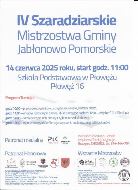 IV Ogólnopolskie Szaradziarskie Mistrzostwa Gminy Jabłonowo Pomorskie SZKOŁA PODSTAWOWA W PŁOWĘŻU PŁOWĘŻ 16hellip 